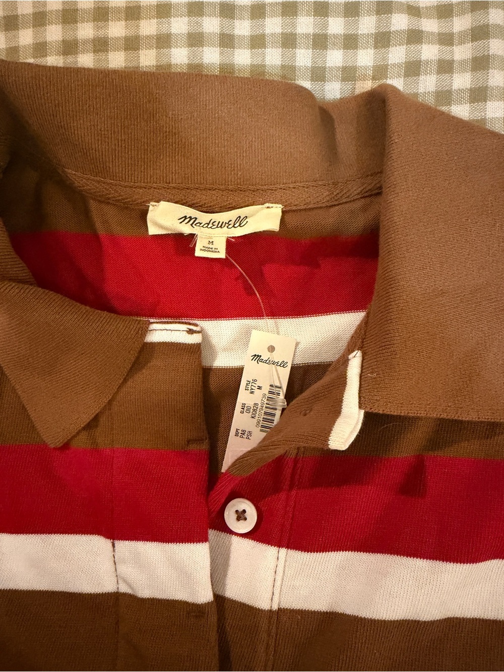 Madewell women’s rugby style long sleeve - Picture 3 of 3